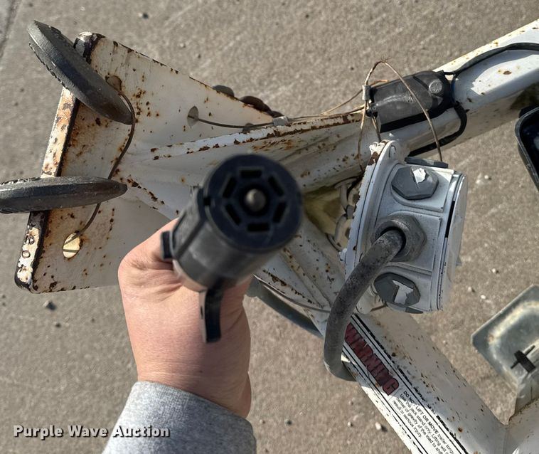 image for item EA2077 2015 Slabach I-60 reel trailer