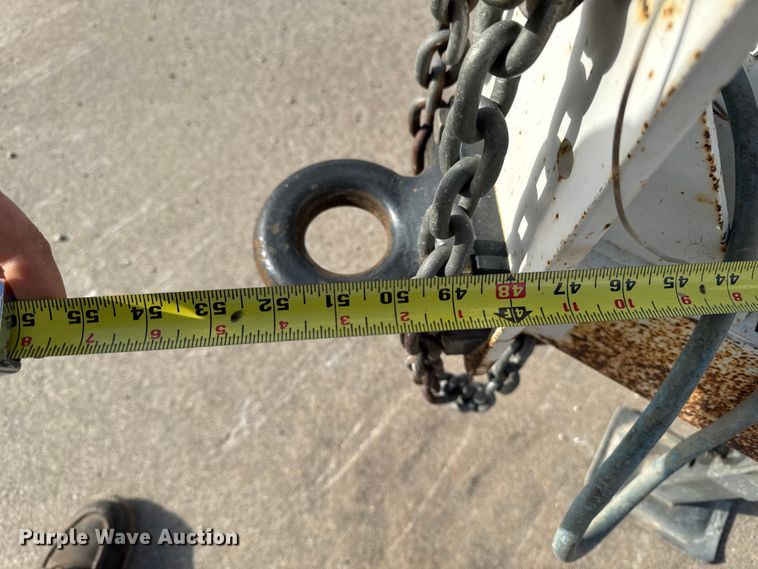 image for item EA2077 2015 Slabach I-60 reel trailer