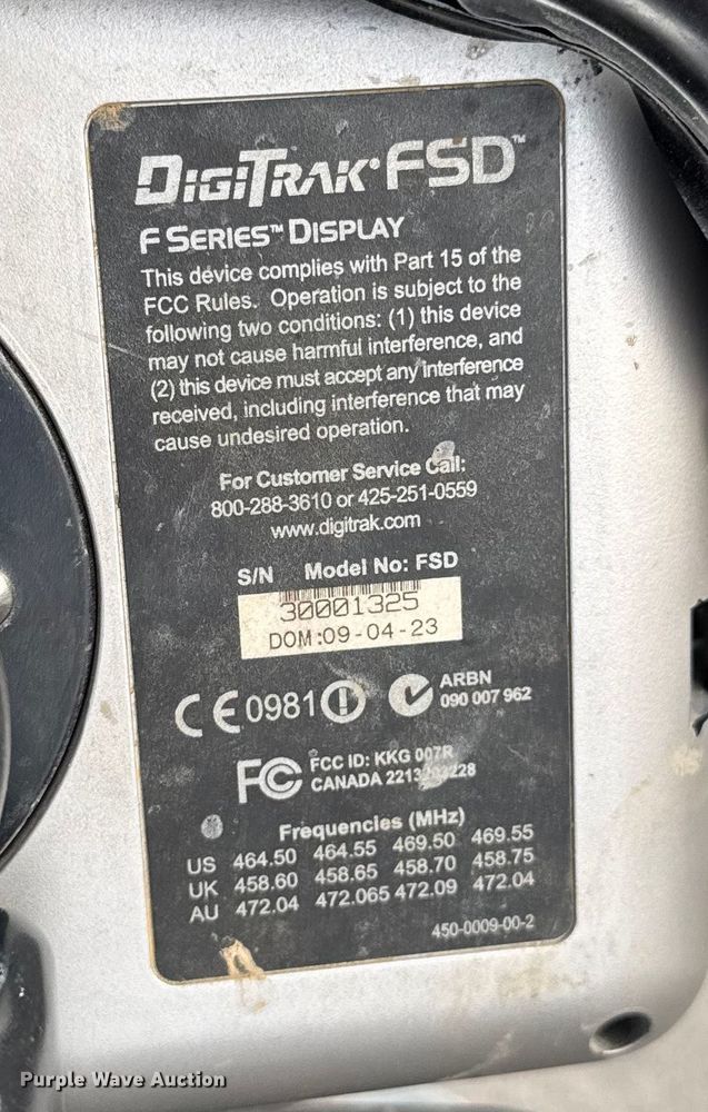 image for item EA2078 DCI Digitrak F2 locator