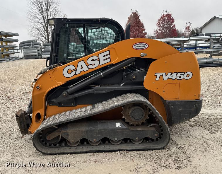 image for item EA2083 2019 Case TV450 tracked skid steer loader