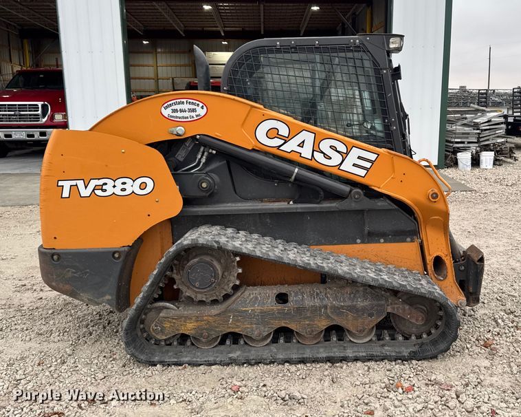 image for item EA2084 2019 Case TV380 tracked skid steer loader