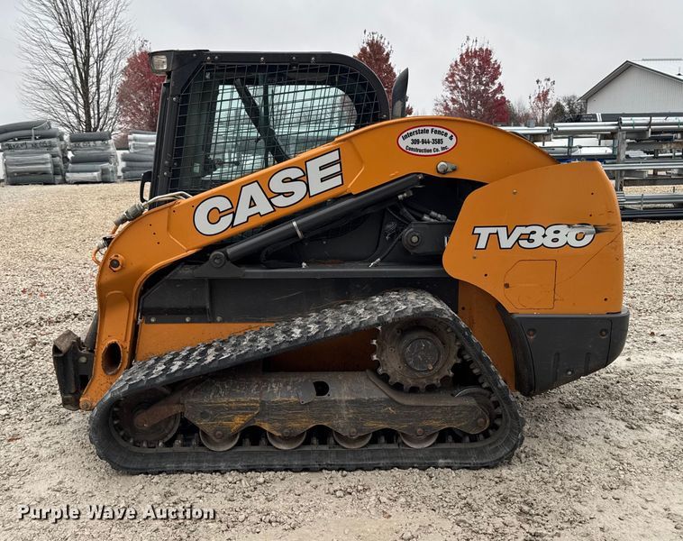 image for item EA2084 2019 Case TV380 tracked skid steer loader