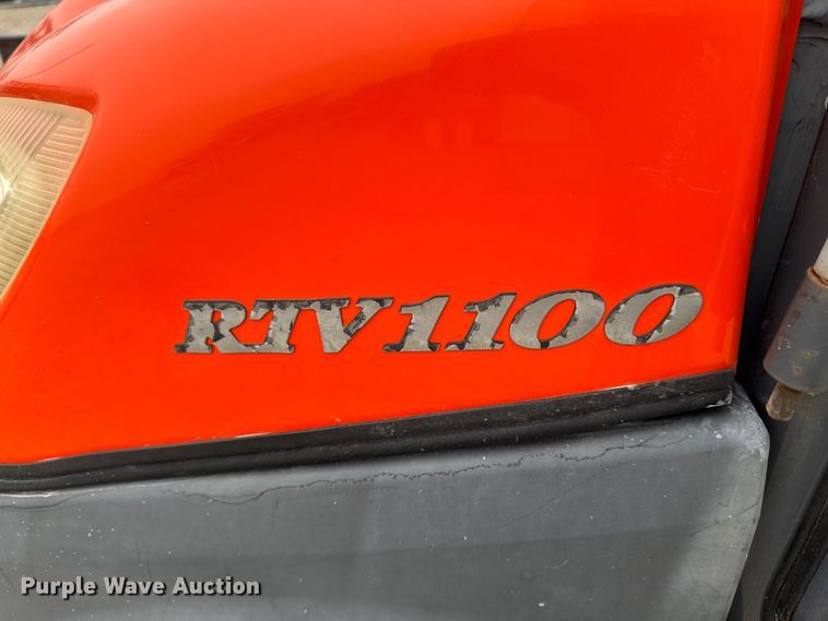image for item EA2087 2010 Kubota RTV1100 utility vehicle