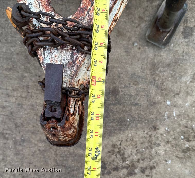 image for item EA2105 1994 Shop built utility trailer