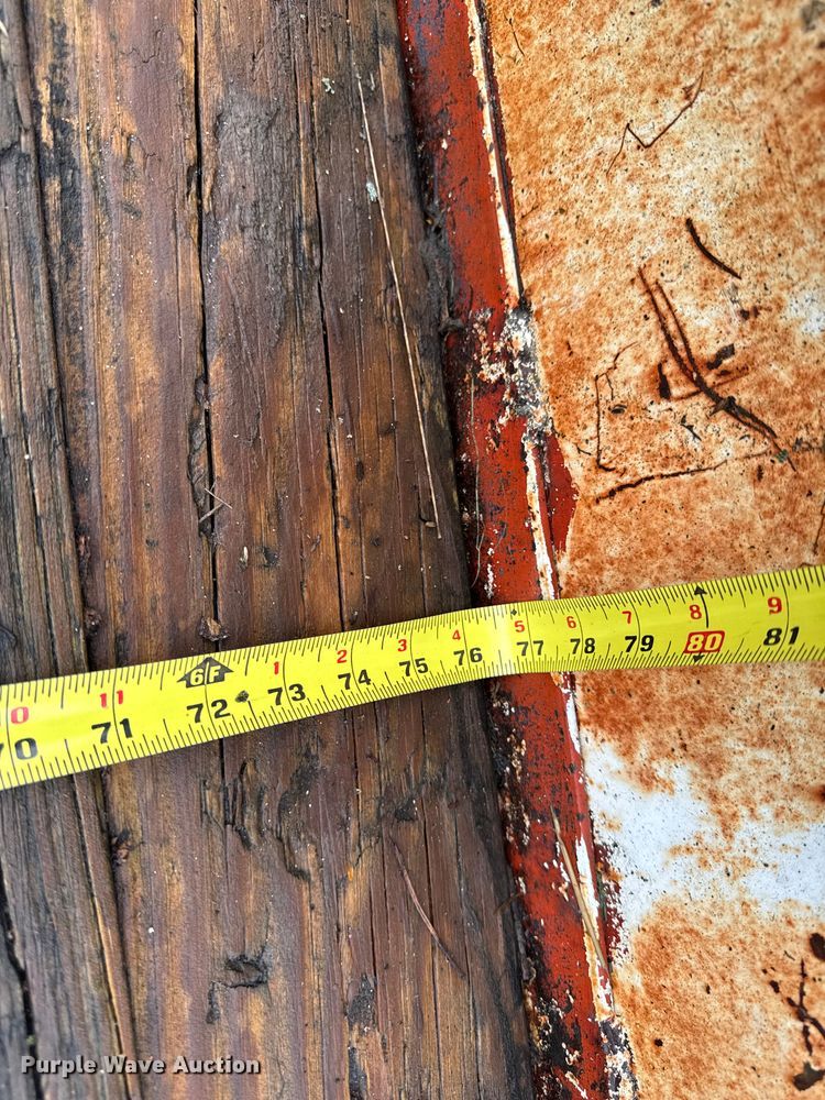 image for item EA2105 1994 Shop built utility trailer