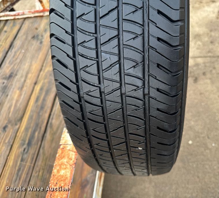 image for item EA2105 1994 Shop built utility trailer