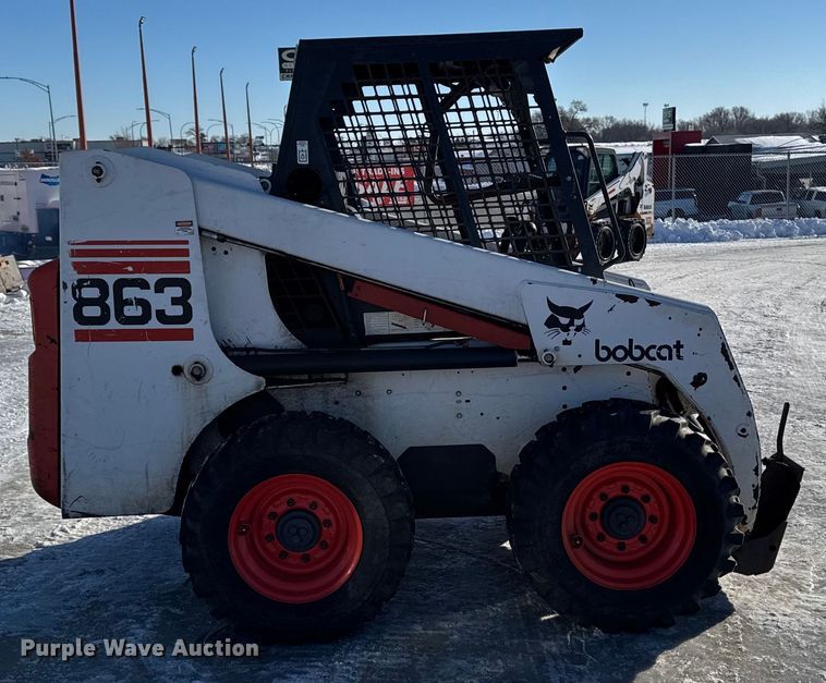 image for item EA2139 1998 Bobcat 863 skid steer loader