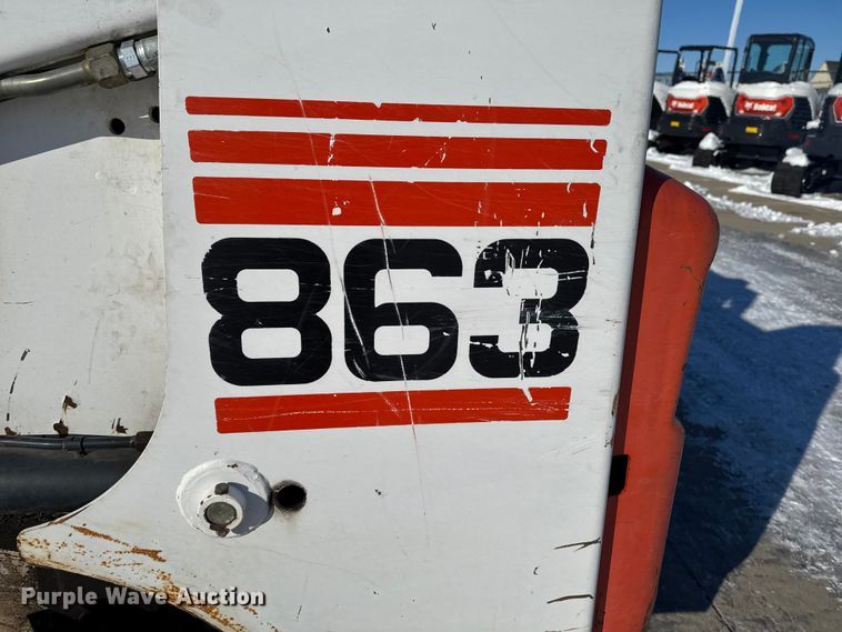image for item EA2139 1998 Bobcat 863 skid steer loader