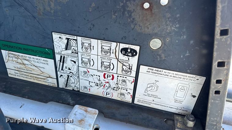 image for item EA2139 1998 Bobcat 863 skid steer loader