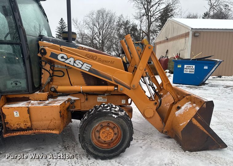 image for item EA2140 2001 Case 580 Super M backhoe