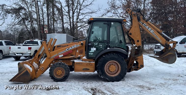 image for item EA2141 2007 Case 580 Super M series 2 backhoe