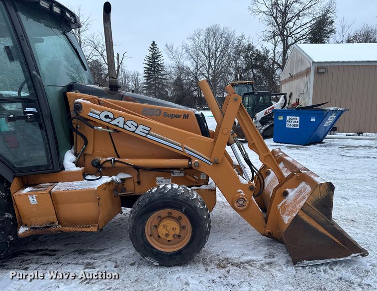 image for item EA2141 2007 Case 580 Super M series 2 backhoe