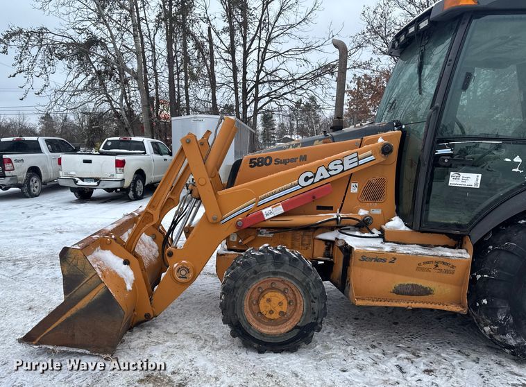 image for item EA2141 2007 Case 580 Super M series 2 backhoe