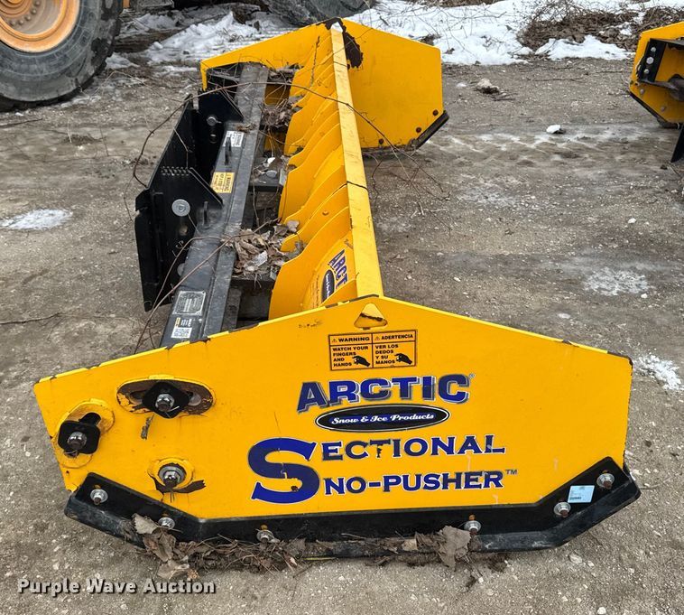image for item EA2156 Arctic 10.5 LD skid steer snow pusher