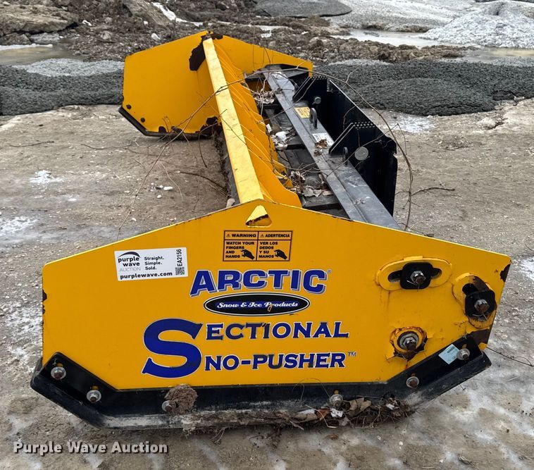 image for item EA2156 Arctic 10.5 LD skid steer snow pusher