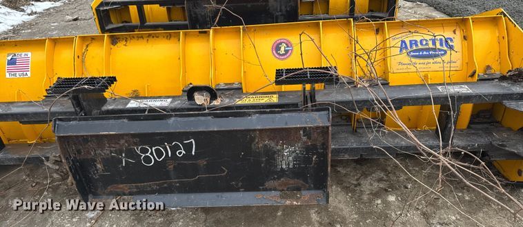 image for item EA2157 Arctic 10.5 LD skid steer snow pusher