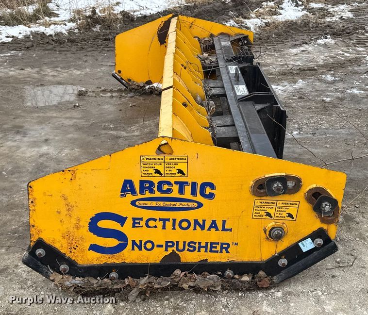 image for item EA2158 Arctic 10.5 LD skid steer snow pusher