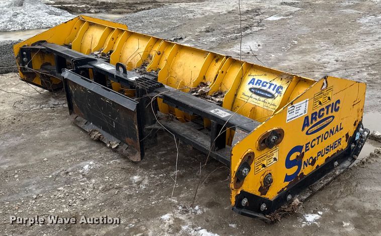 image for item EA2158 Arctic 10.5 LD skid steer snow pusher