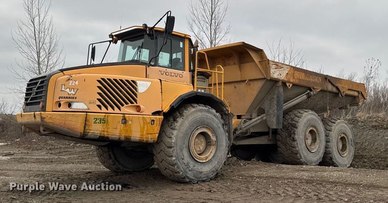 2007 Volvo A40D Articulated Haul Truck VIN: A40DV70326 Lot: 999330873
