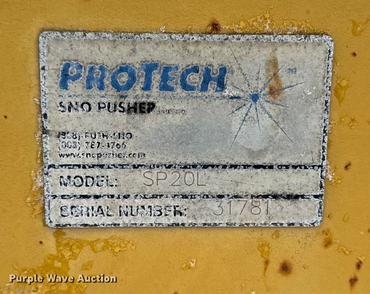 image for item EA2173 Pro Tech SP20L snow pusher