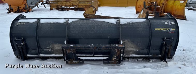 image for item EA2178 Reactor B0500 SSL skid steer snow pusher