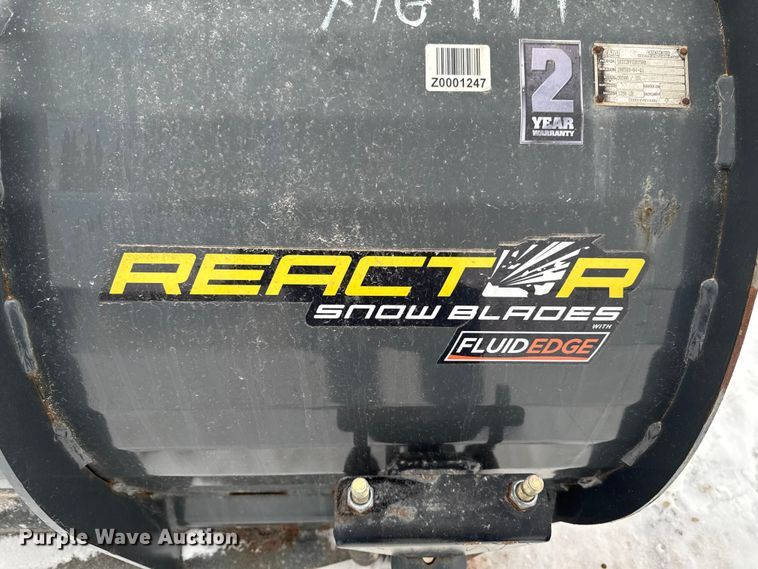 image for item EA2178 Reactor B0500 SSL skid steer snow pusher