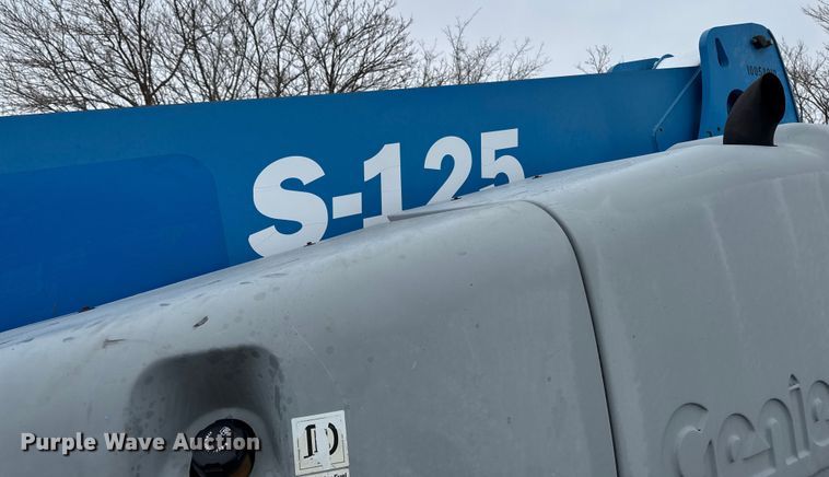 image for item EA2182 2012 Genie S-125 boom lift