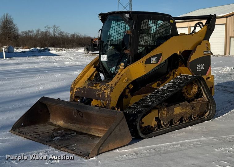 image for item EA2183 2011 Caterpillar 289C tracked skid steer loader
