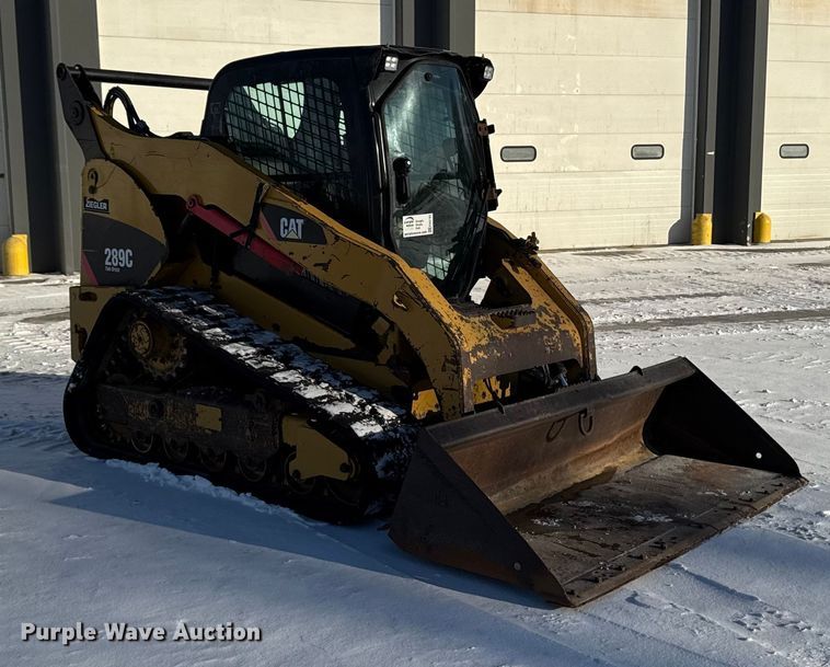 image for item EA2183 2011 Caterpillar 289C tracked skid steer loader