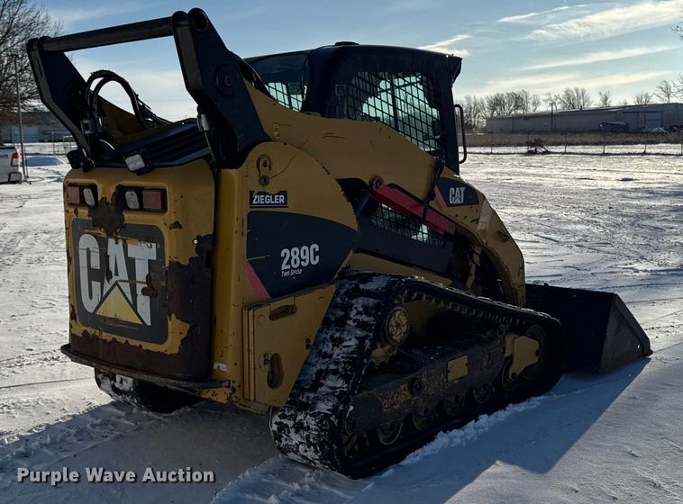 image for item EA2183 2011 Caterpillar 289C tracked skid steer loader