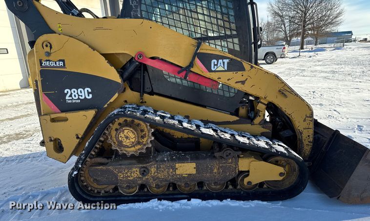 image for item EA2183 2011 Caterpillar 289C tracked skid steer loader