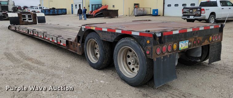 image for item EA2753 2007 Muv-All lowboy equipment trailer