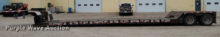 image for item EA2753 2007 Muv-All lowboy equipment trailer