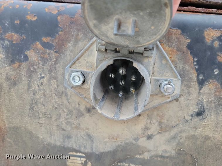 image for item EA2753 2007 Muv-All lowboy equipment trailer