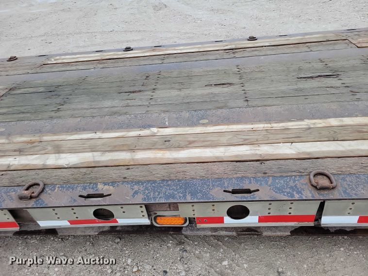 image for item EA2753 2007 Muv-All lowboy equipment trailer