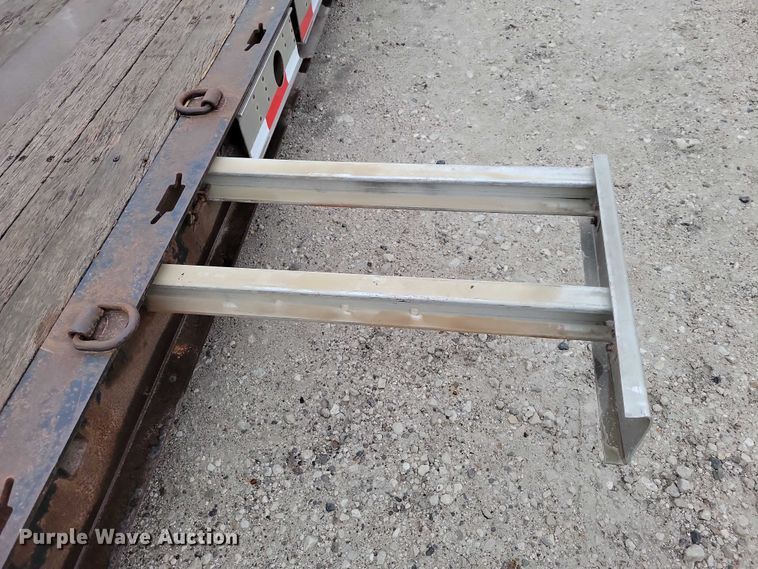 image for item EA2753 2007 Muv-All lowboy equipment trailer