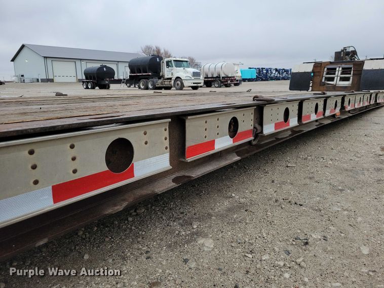 image for item EA2753 2007 Muv-All lowboy equipment trailer