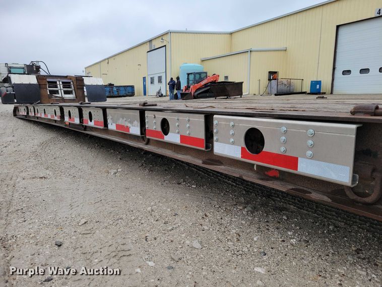 image for item EA2753 2007 Muv-All lowboy equipment trailer