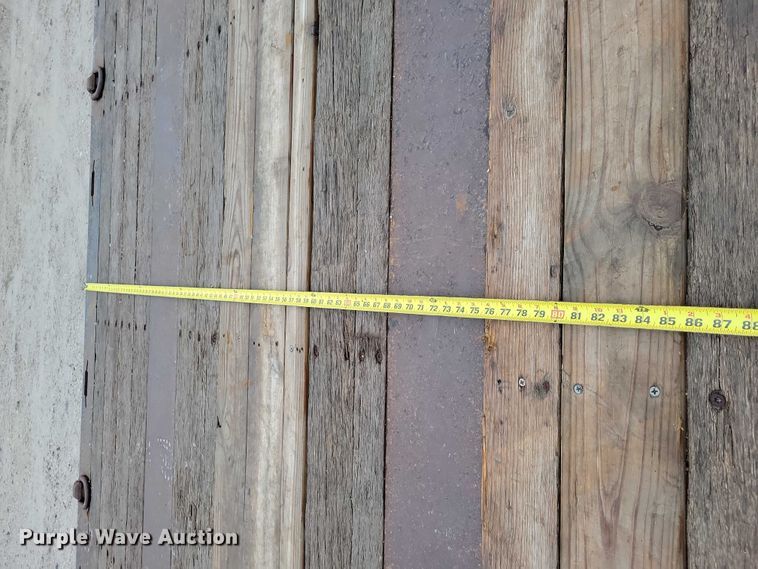 image for item EA2753 2007 Muv-All lowboy equipment trailer