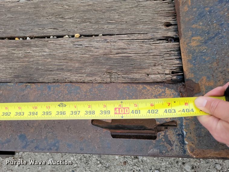 image for item EA2753 2007 Muv-All lowboy equipment trailer