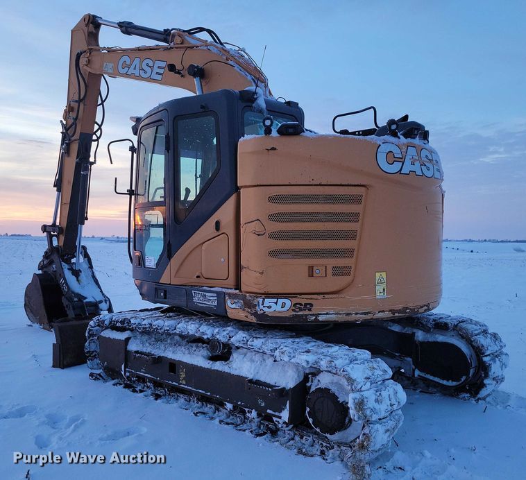 image for item EA2766 2019 Case CX145D SR mini excavator