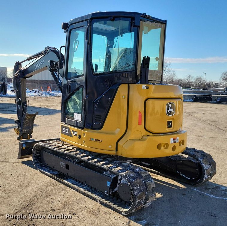 image for item EA2775 2024 John Deere 50P mini excavator