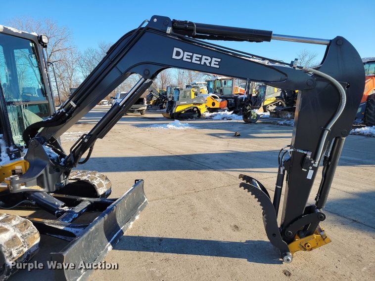 image for item EA2775 2024 John Deere 50P mini excavator