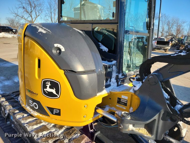 image for item EA2775 2024 John Deere 50P mini excavator