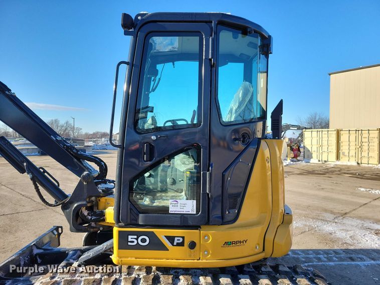 image for item EA2775 2024 John Deere 50P mini excavator