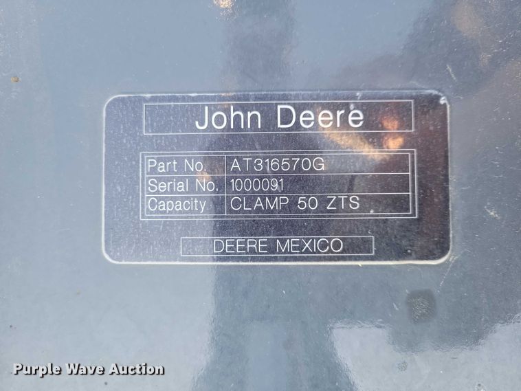 image for item EA2775 2024 John Deere 50P mini excavator