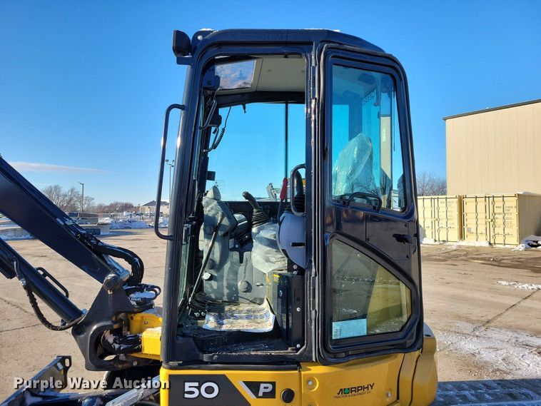 image for item EA2775 2024 John Deere 50P mini excavator