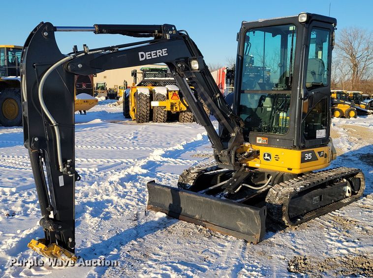 image for item EA2776 2024 John Deere 35P mini excavator