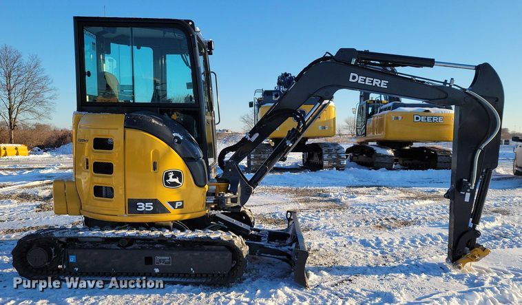 image for item EA2776 2024 John Deere 35P mini excavator