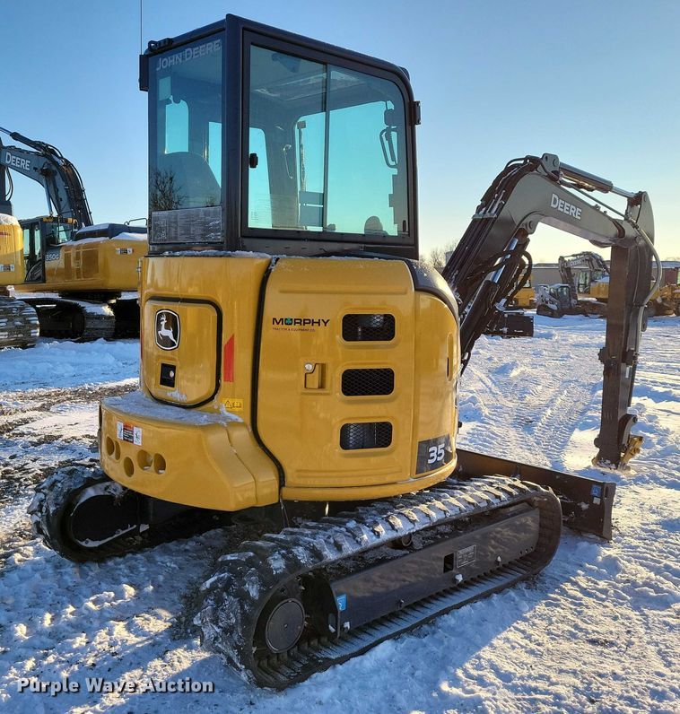 image for item EA2776 2024 John Deere 35P mini excavator